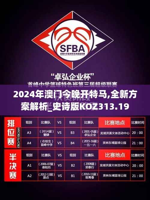 2024年澳门今晚开特马,全新方案解析_史诗版KOZ313.19