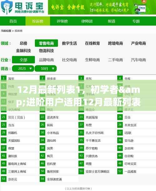 初学者与进阶用户任务完成指南,12月最新列表1技能掌握攻略