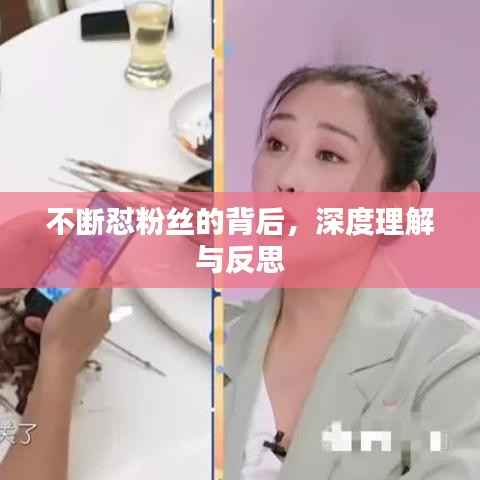 不断怼粉丝的背后,深度理解与反思