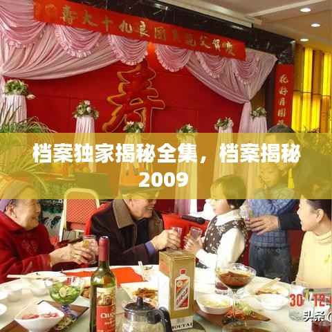 档案独家揭秘全集,档案揭秘2009