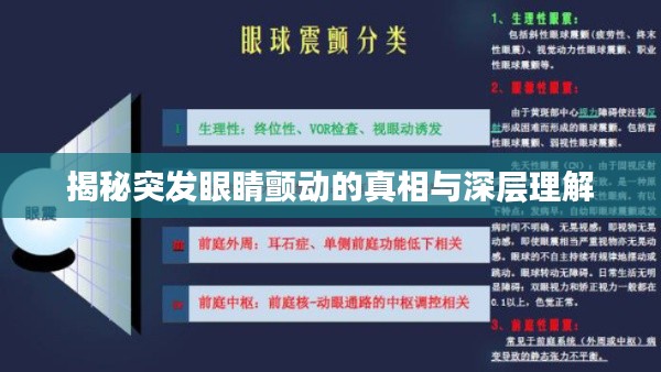 揭秘突发眼睛颤动的真相与深层理解