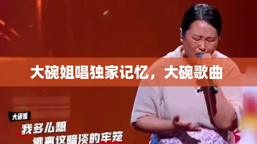 大碗姐唱独家记忆，大碗歌曲 