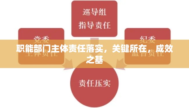 职能部门主体责任落实,关键所在,成效之基